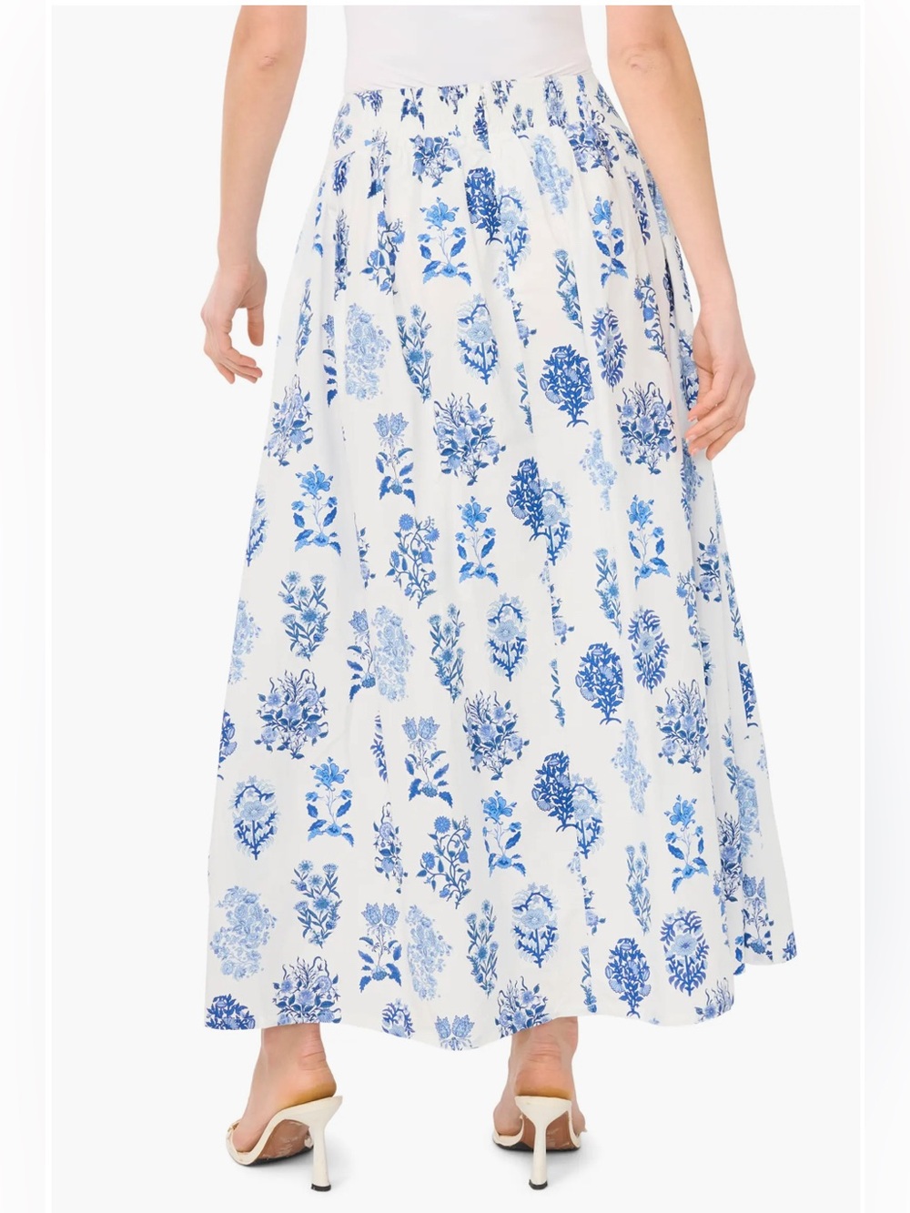 NWT Parker Floral Blend Maxi Skirt with Pocket Size Smalp#floral #maxi skirt - Picture 4 of 9